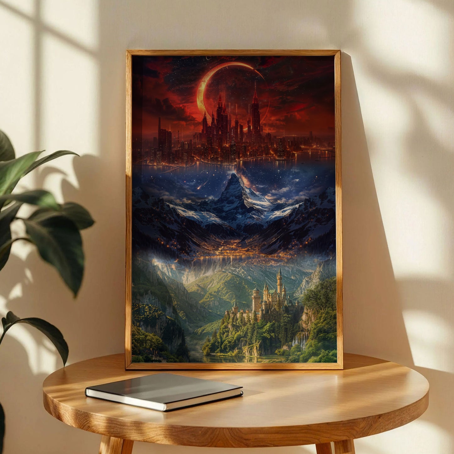 Fantasy Valley Art Print