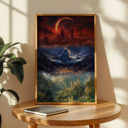 Fantasy Valley Art Print