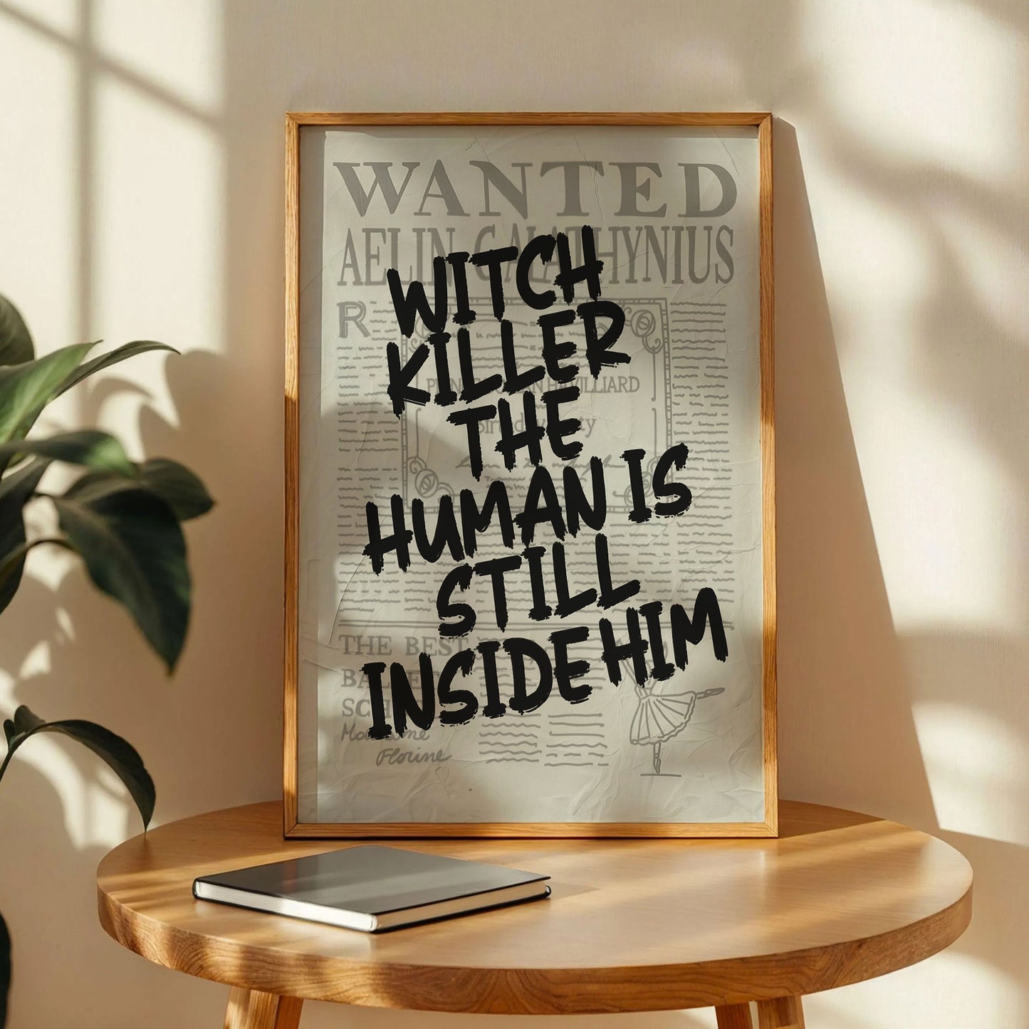 Manon Blackbeak Throne of Glass Wall Art