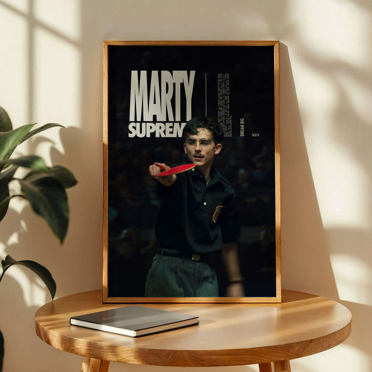 Marty Supreme Timothée Chalamet Art