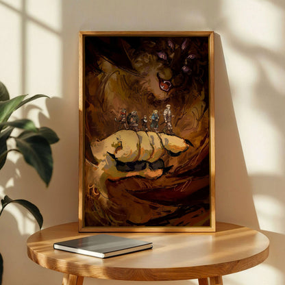 Senshi Dungeon Meshi Art Print