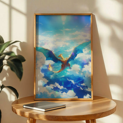 Charizard Pokemon Wall Art