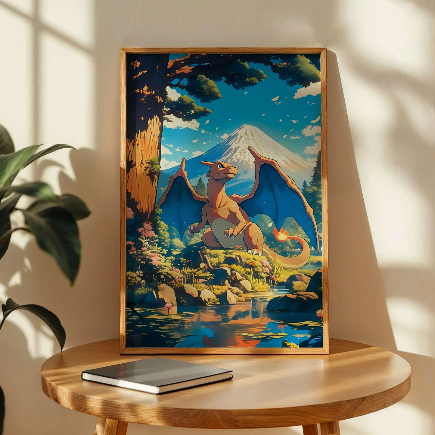 Charizard at Mt. Fuji Print