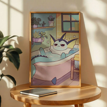 Vaporeon Pokémon Art