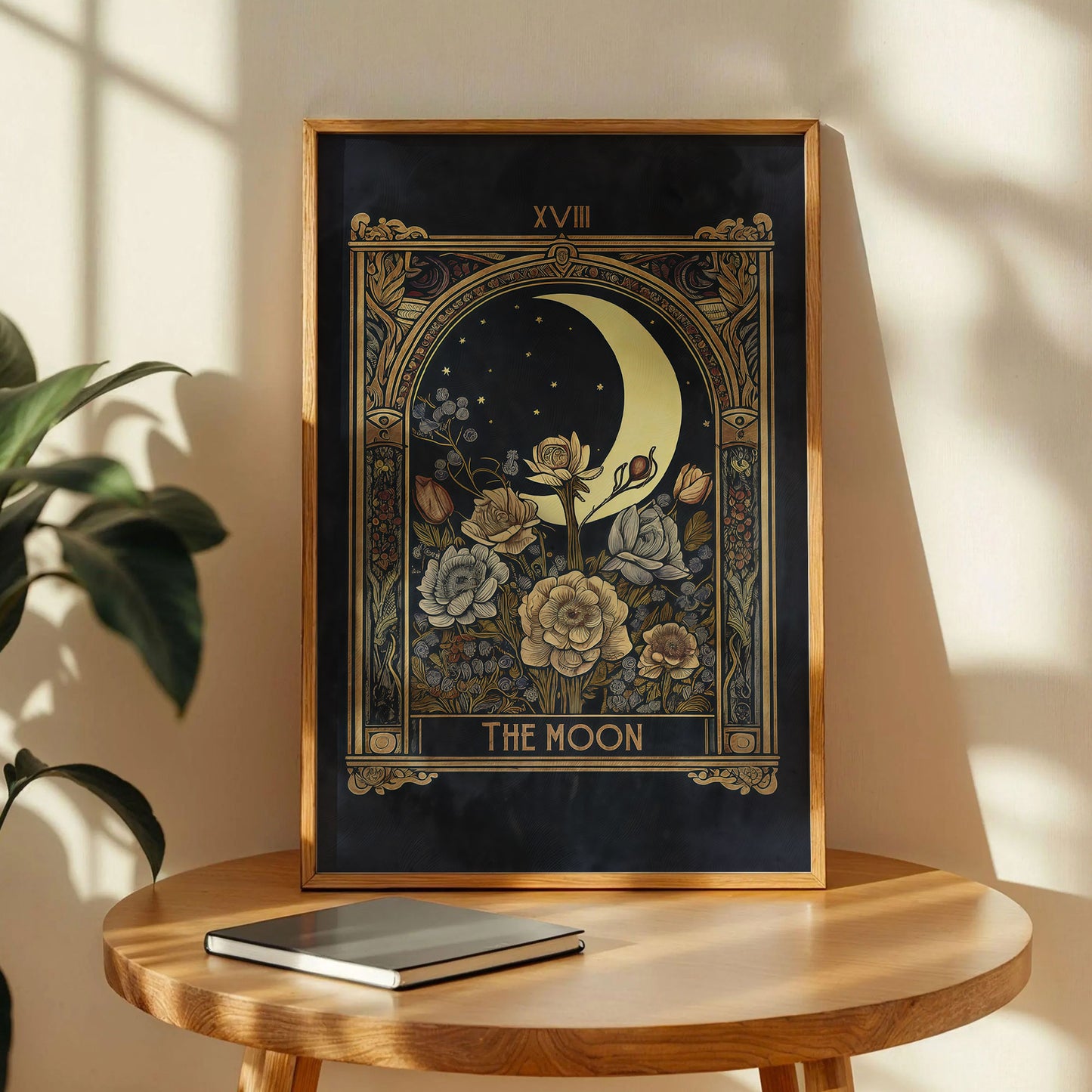 The Moon Tarot Card Print Art