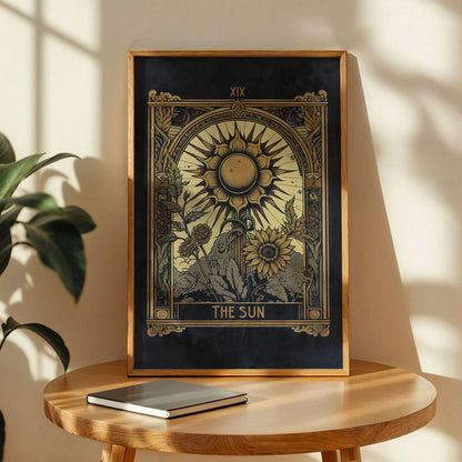 The Sun Tarot Card Wall Art