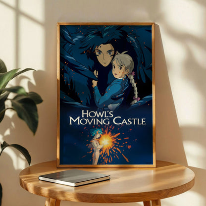 Studio Ghibli film Howl's Moving Castle Poster