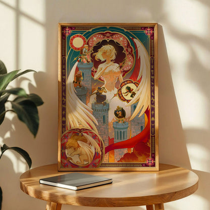 Delicious in Dungeon Gold Foil Art Print