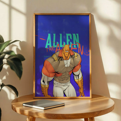 Allen the Alien Art Print