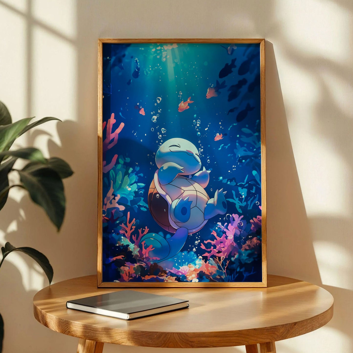 Squirtle Submersed Pokemon Poster