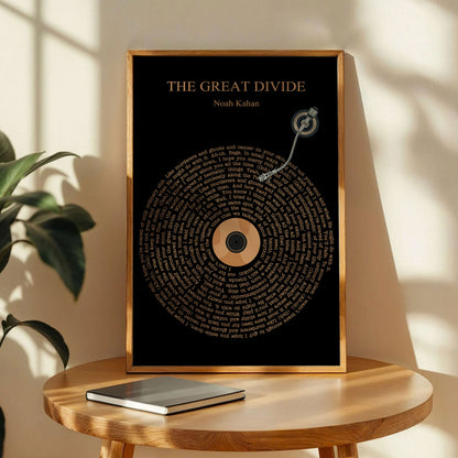 Noah Kahan, The Great Divide Poster