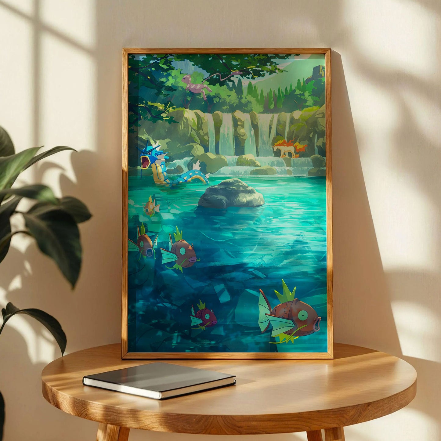 Tranquil Lake Pokemon Poster