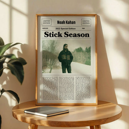 Stick Season Noah Kahan Art