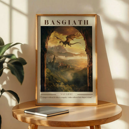 Fourth Wing Basgiath War College Wall Art