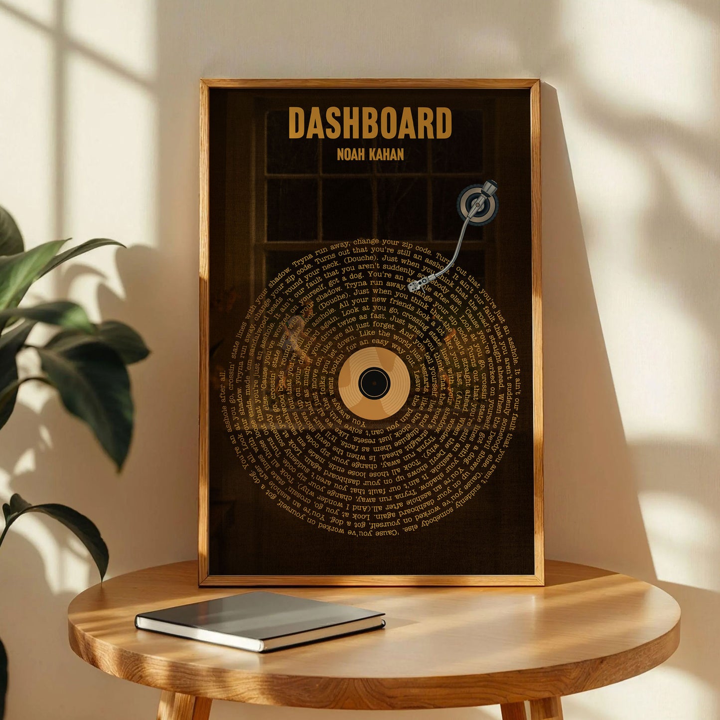 Dashboard Noah Kahan Poster