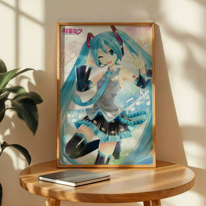 Hatsune Miku Selfie Poster