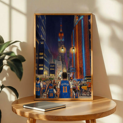 Brunson Knicks Poster
