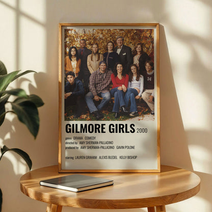 Gilmore Girls Retro TV Show Poster