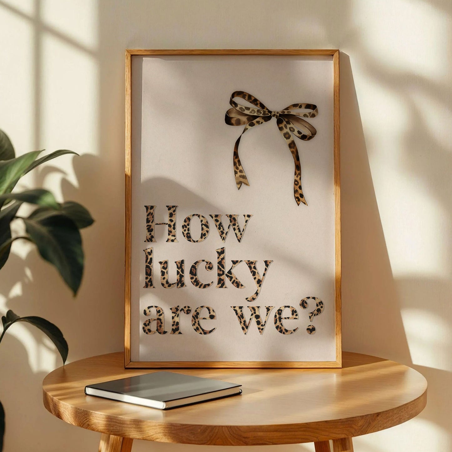 How Lucky Are We Poster