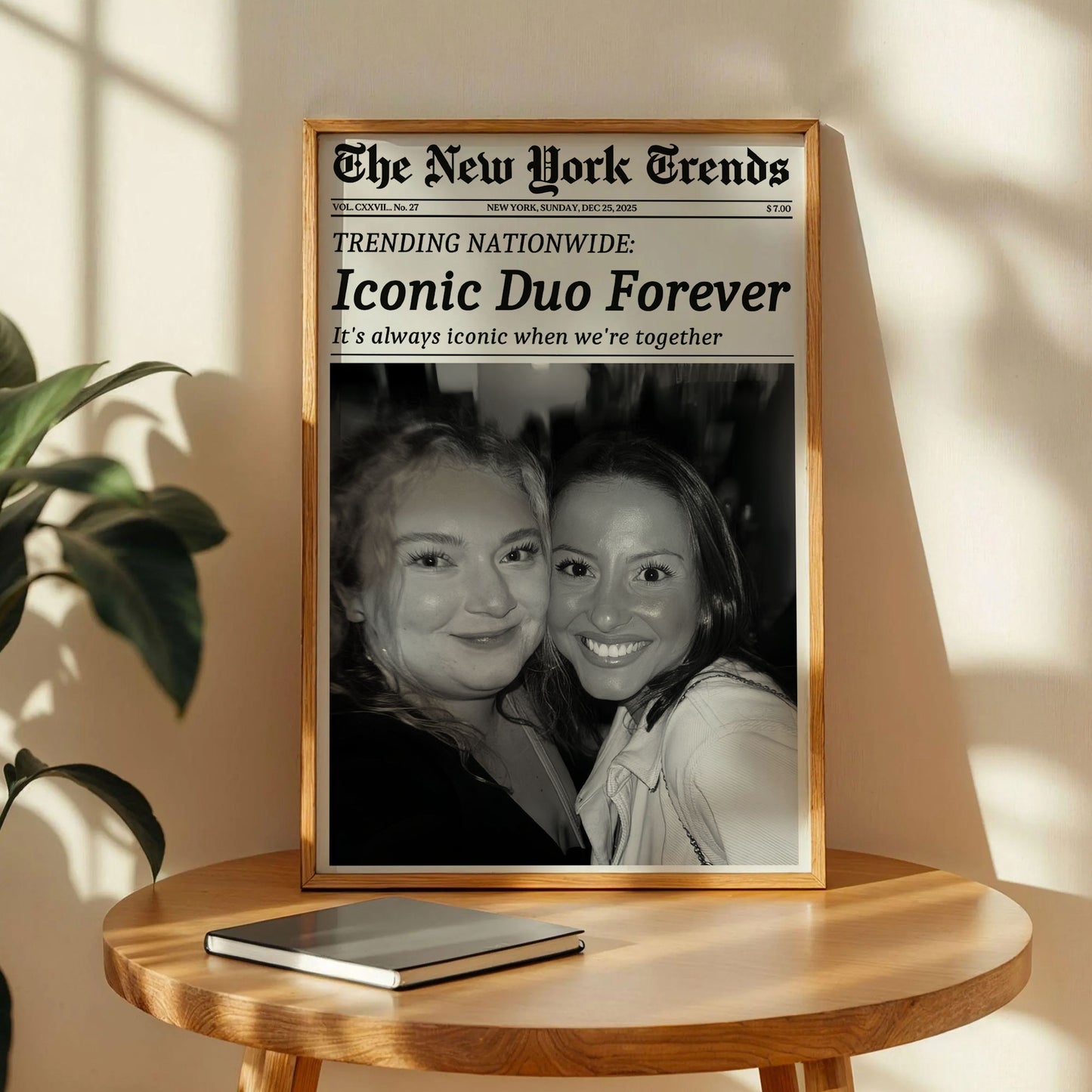 Because It's Iconic Newspaper Print