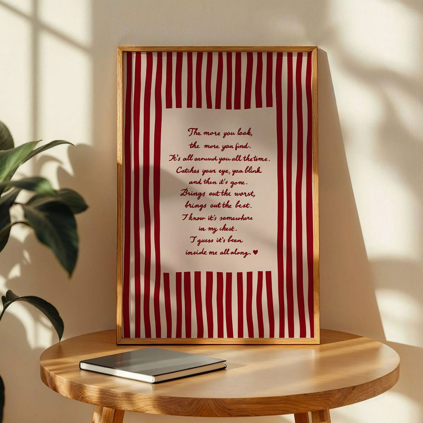 The More You Look Poster
