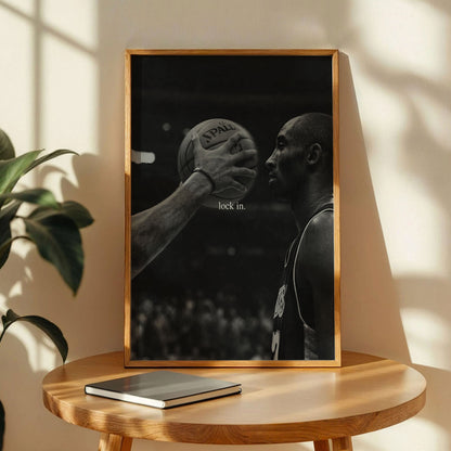 Kobe Bryant Poster, Lock In