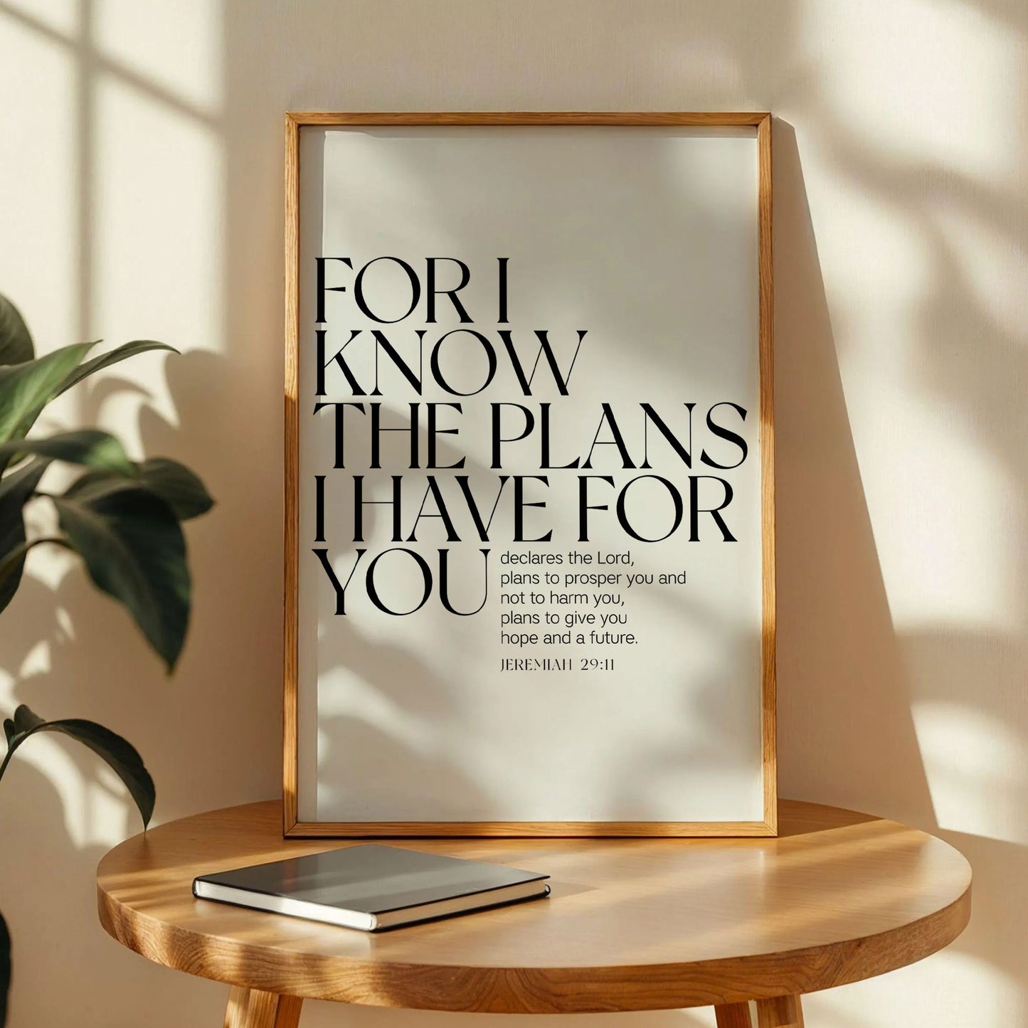 For I Know the Plans I Have for You Poster