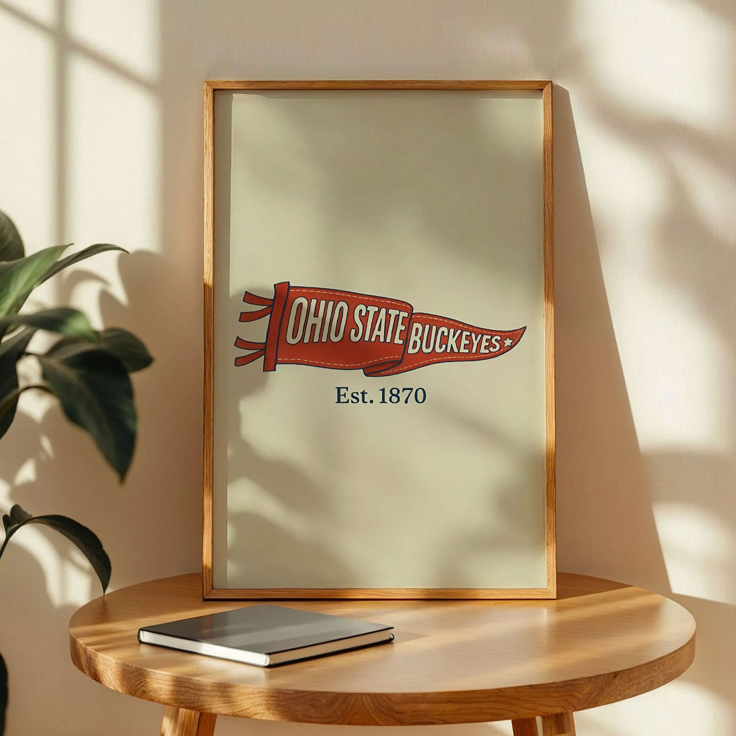 Ohio State Buckeyes Vintage Art