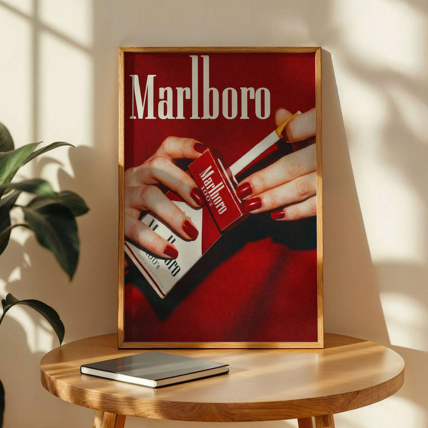 Marlboro Cigarette Western Poster