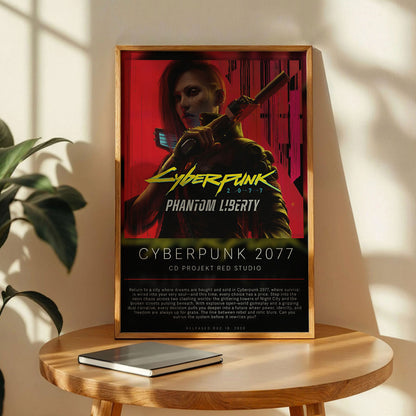 Cyberpunk 2077 Phantom Liberty Poster