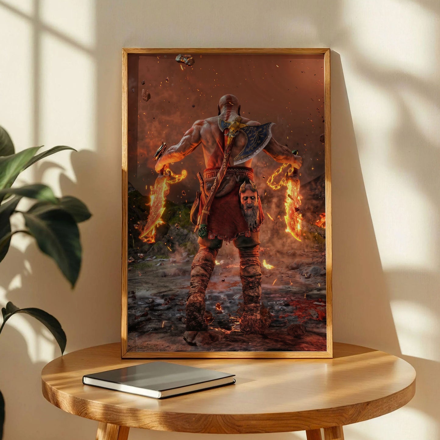 Kratos God of War Poster