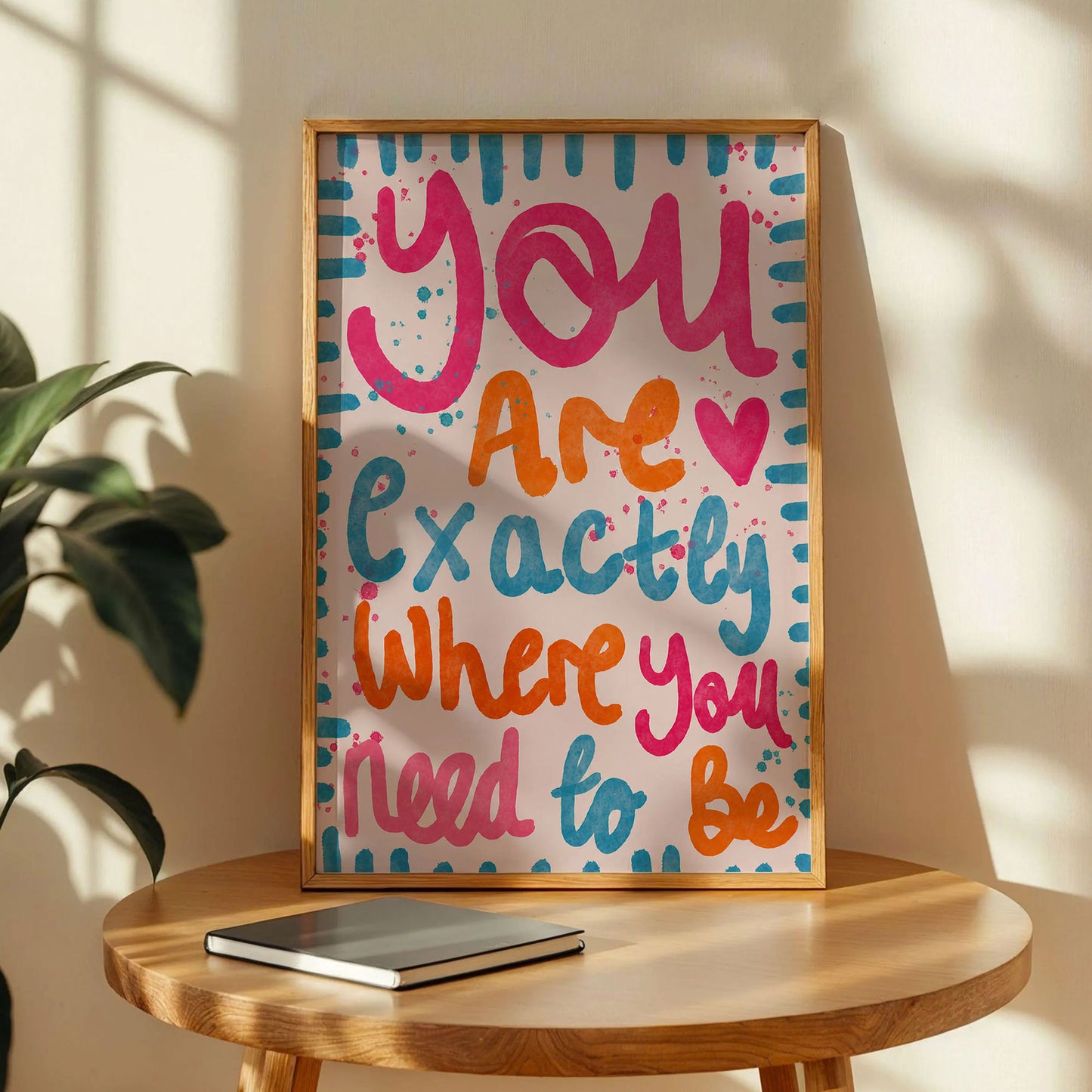 You Are Exactly Where You Need To Be Poster