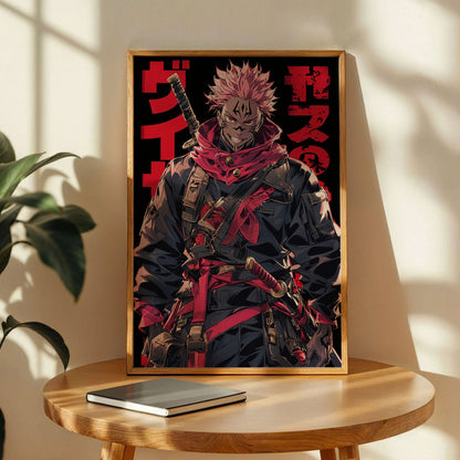 Ryomen Sukuna Jujutsu Kaisen Poster