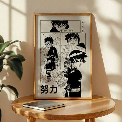 Rock Lee Naruto Poster