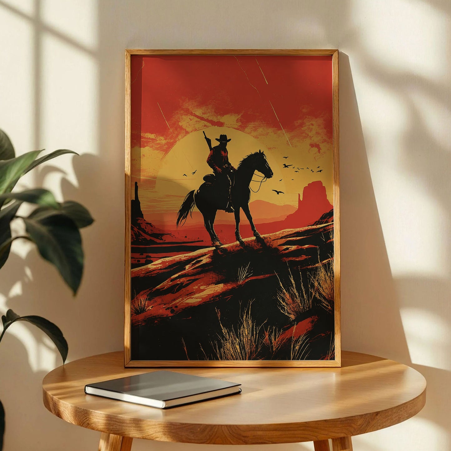 Western Cowboy Poster