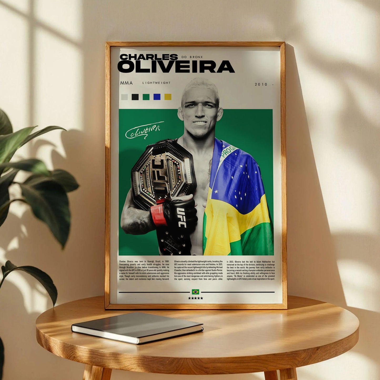 Oliveira UFC Wall Decor