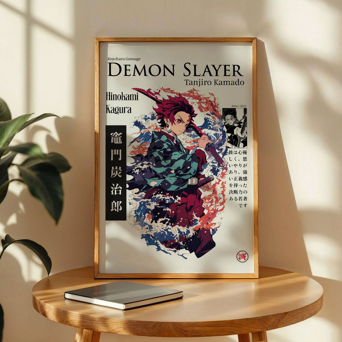 Demon Slayer Tanjiro Kamado Poster