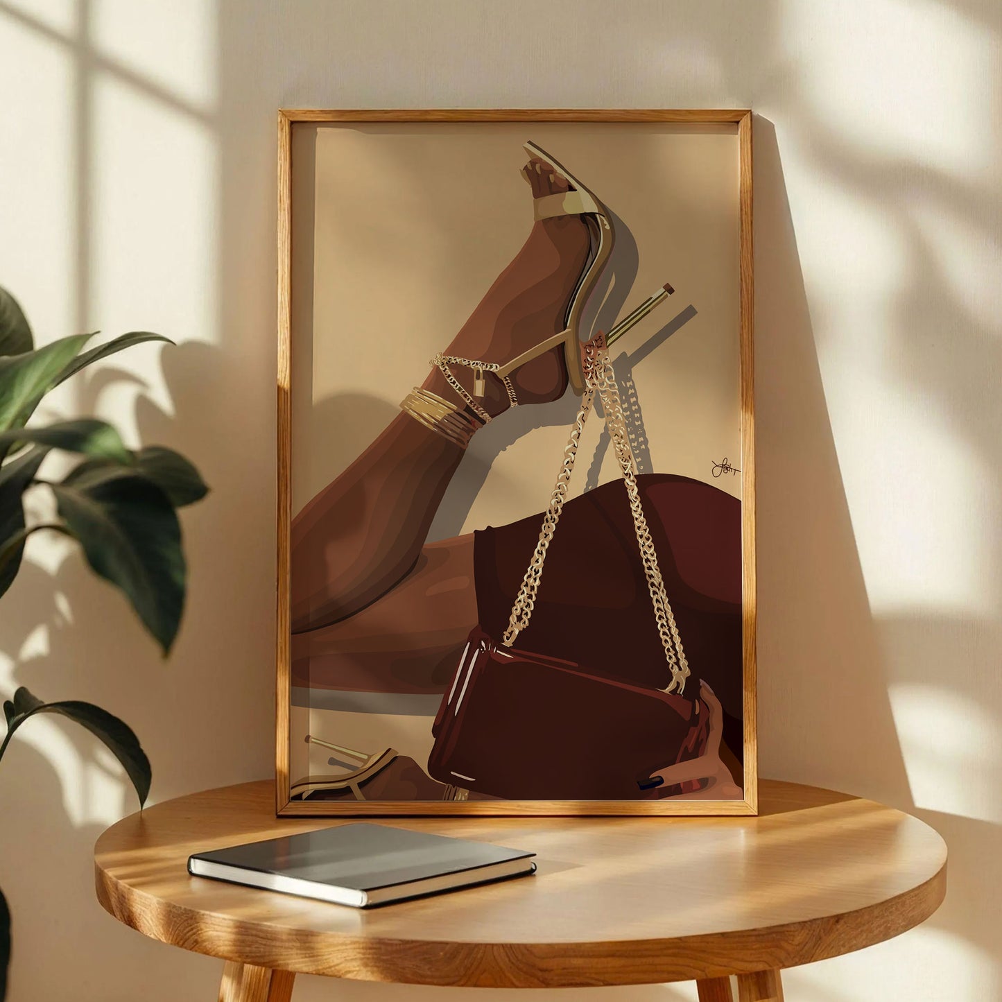 Black Woman Wall Art Decor