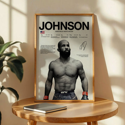 Demetrious Johnson Poster
