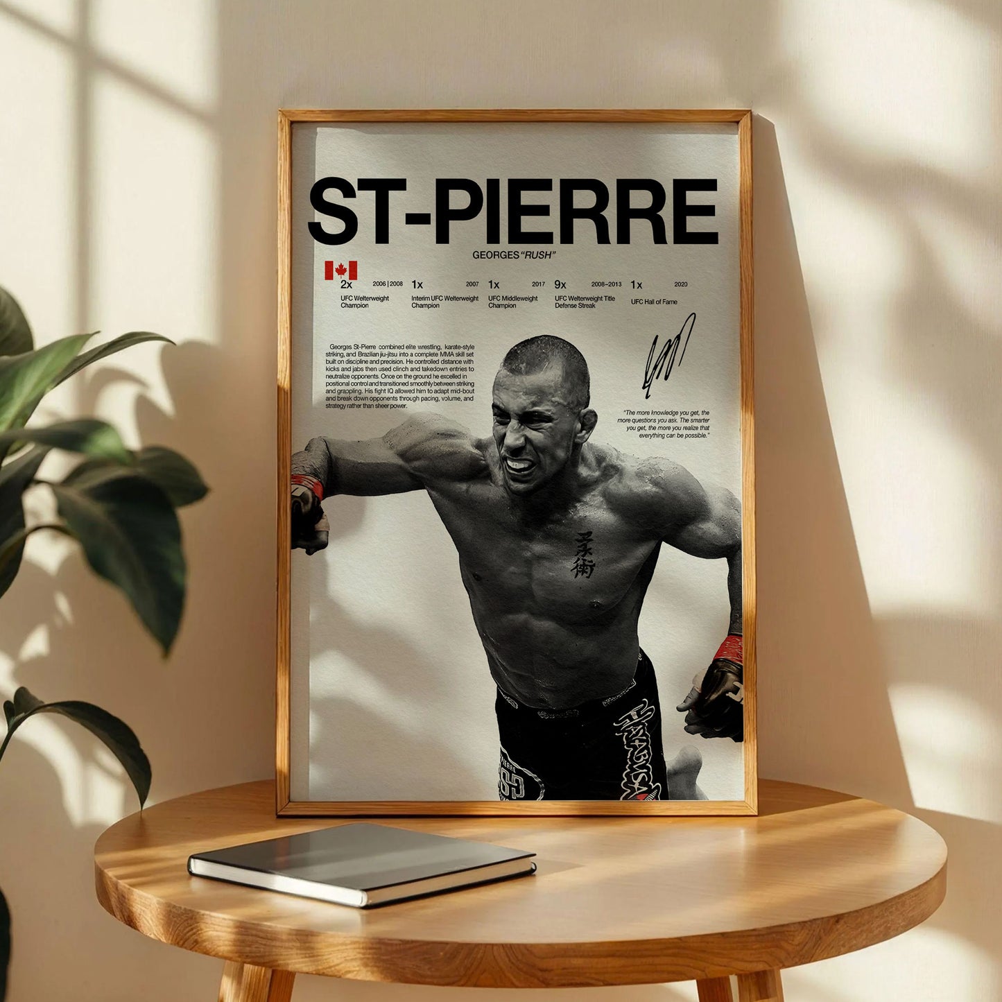Georges St-Pierre Poster