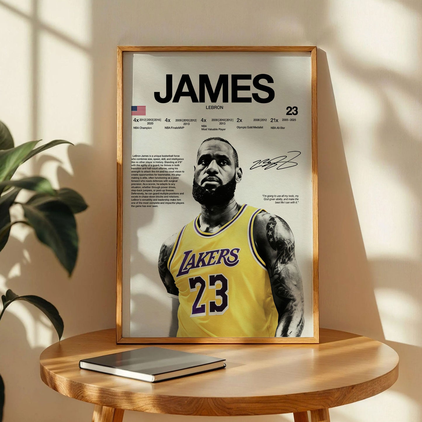 Lebron James Poster