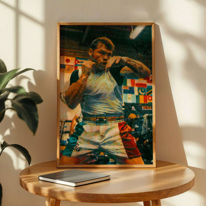 Canelo Alvarez Boxing Wall Art
