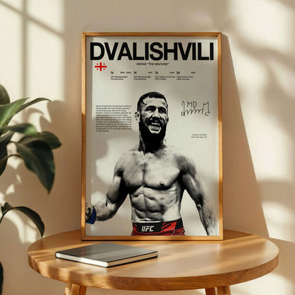 Merab Dvalishvili Poster