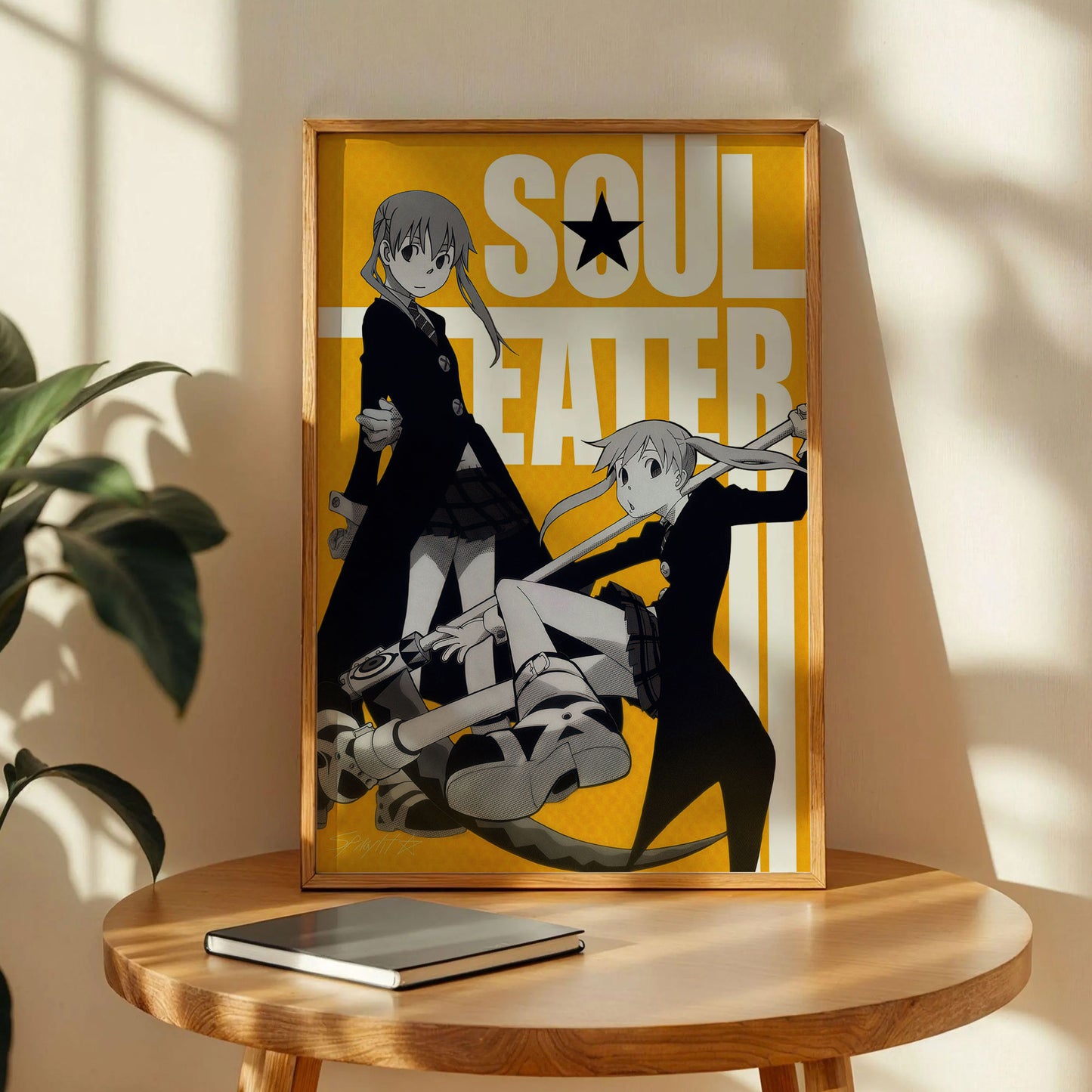 Soul Eater Maka Albarn and Soul Evans Poster