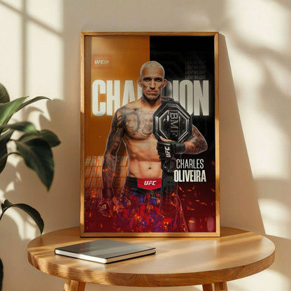 Charles Oliveira UFC Wall Art