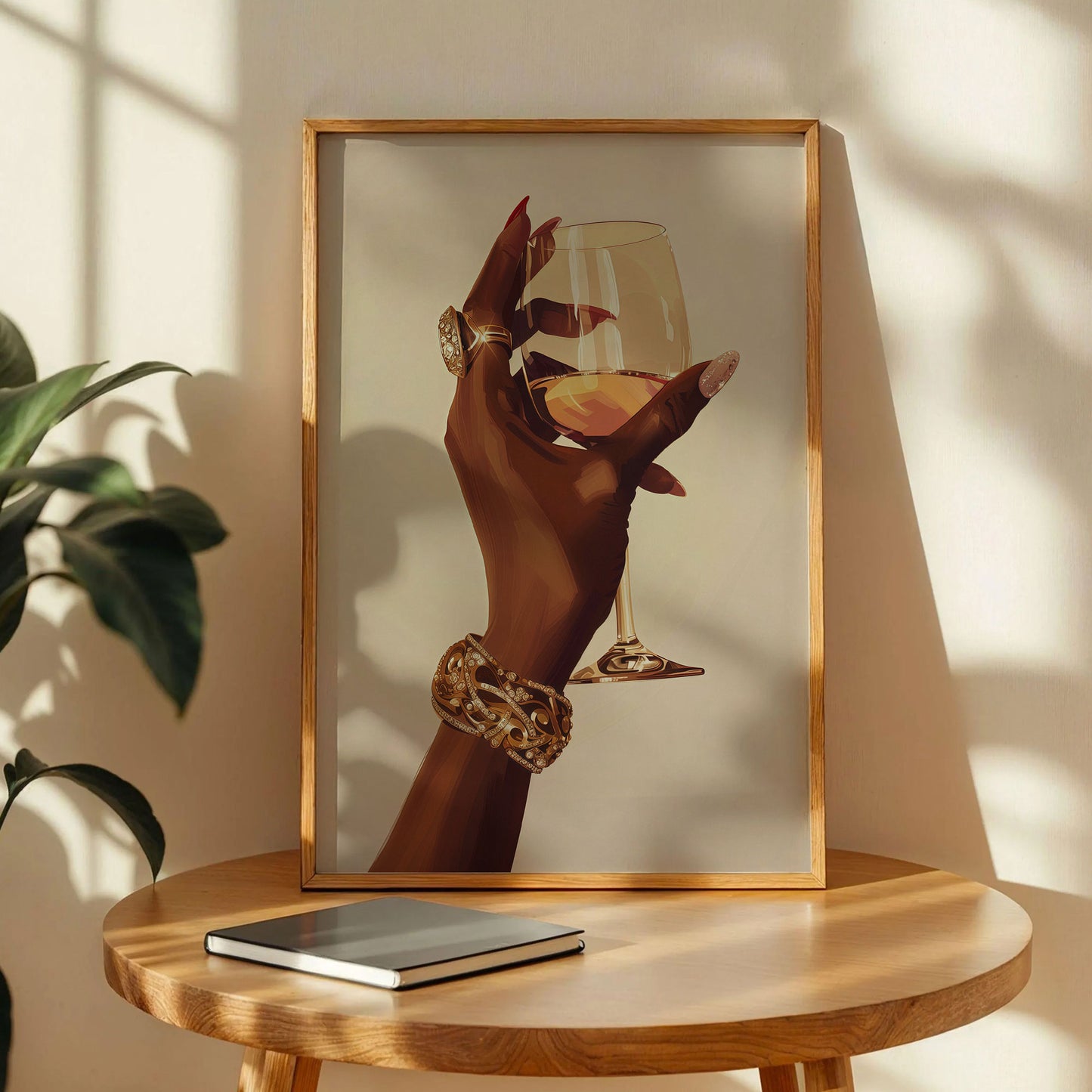 Black woman Trendy Wall Art