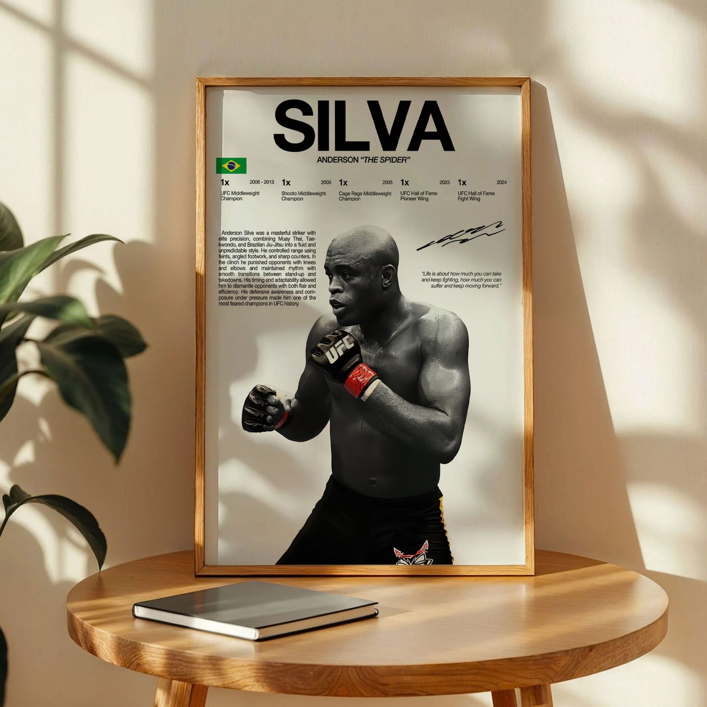 Anderson Silva Poster