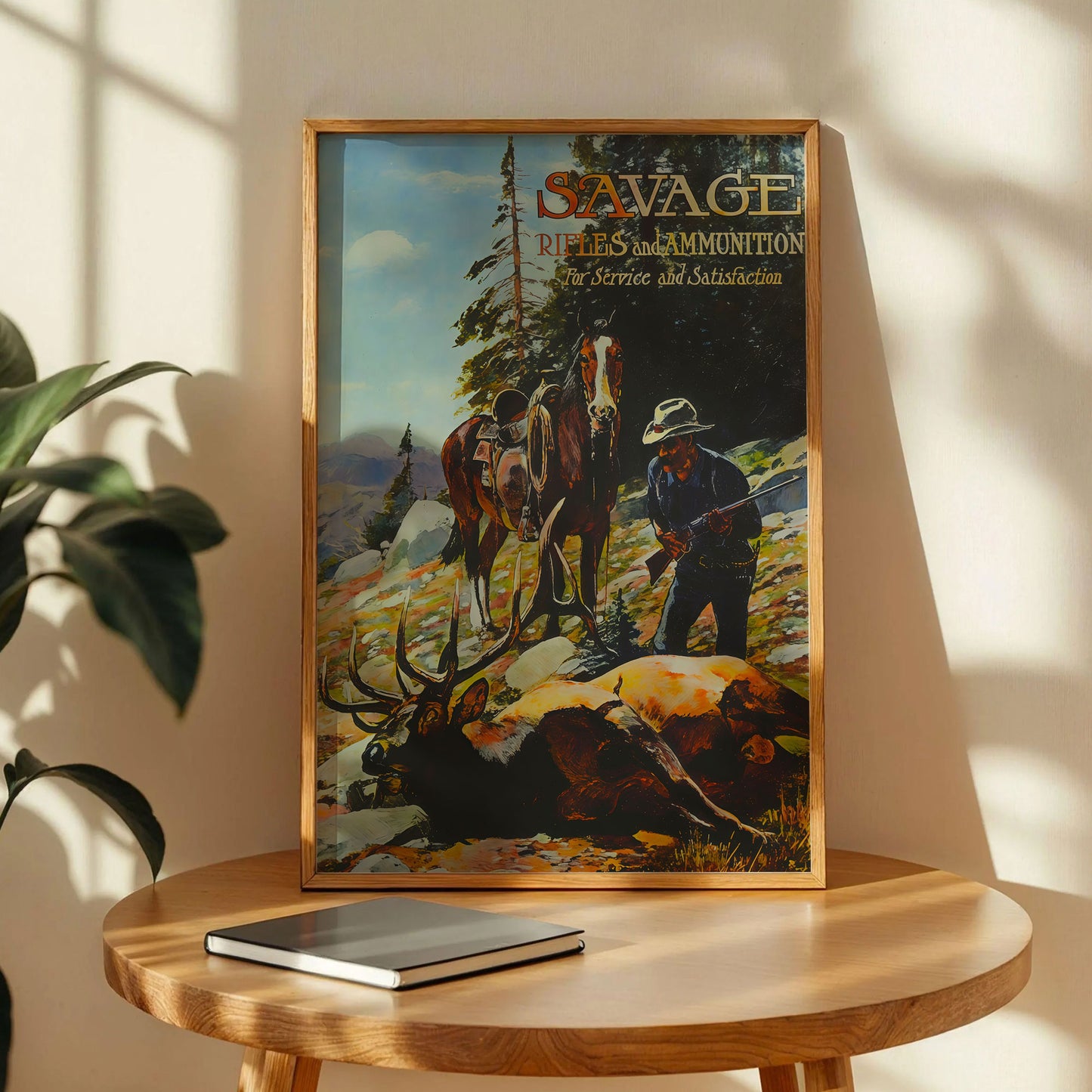 Hunting Wall Art Travel Poster
