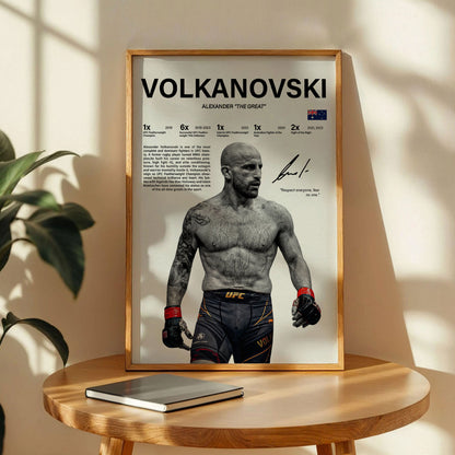 Alexander Volkanovski Poster