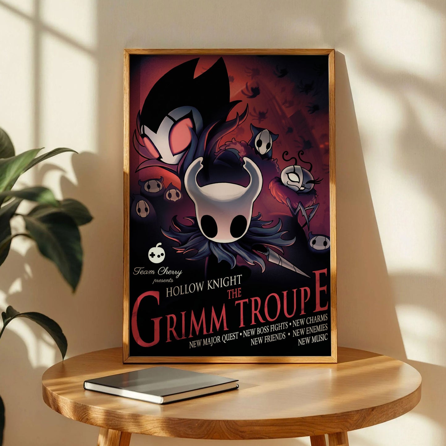 Hollow Knight The Grimm Troupe Poster